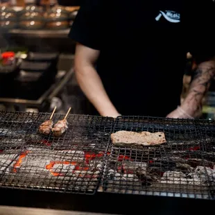 Yakitori grill