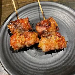 Enoki Mushroom Bacon