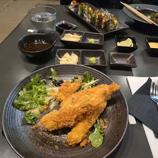 food, sushi and sashimi