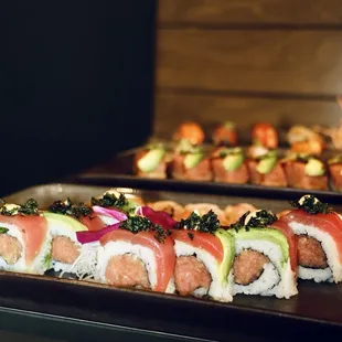 sashimi, food, sushi, sushi and sashimi