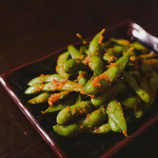 Garlic Edamame