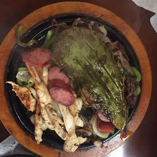  a plate of food