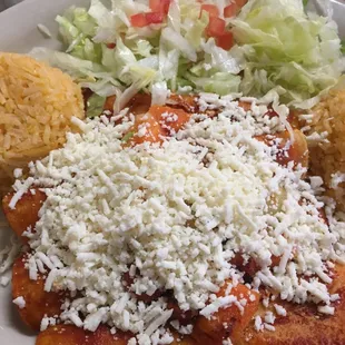$7.99 enchiladas callejeras