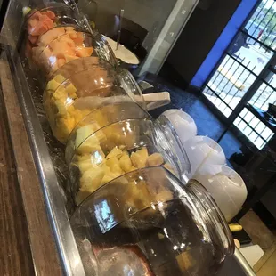Fruit bar for shakes