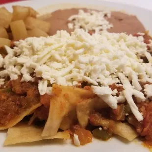 Chilaquiles estilo Metepec (Toluca)