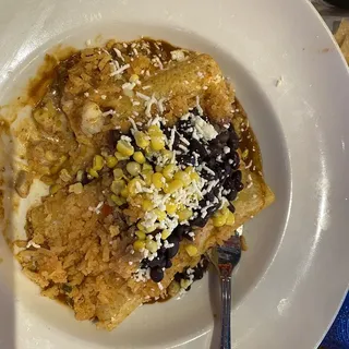 Seafood Enchiladas