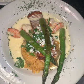 Salmon and Shrimp