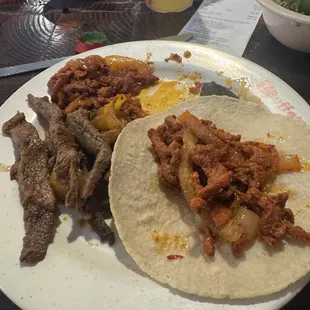 Glorified taco bar. Wasn't worth the price.