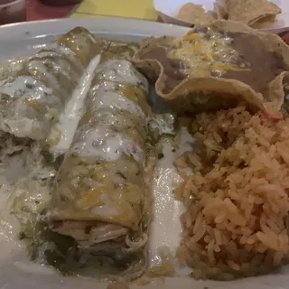 Enchiladas a la Crema