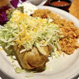 Chimichanga Plate