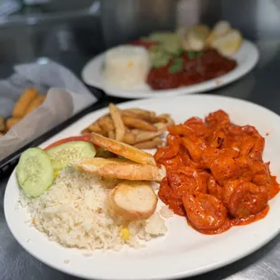 Camarones a La Diabla