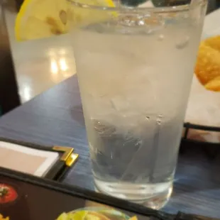 Nice presentation for the ice water