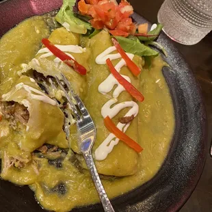 Carnitas Enchiladas