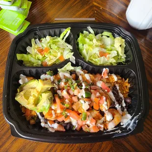 Messycan bowl w skrimp