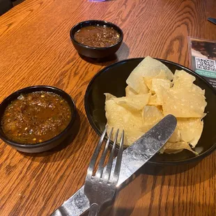 7421 salsa is spicy and tasty, but the chips are too thin and greasy looking, so that was rather off putting. Wish they'd fix it.