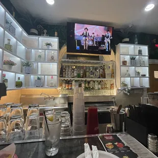 Bar area.  Tequila anyone?