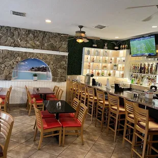 Bar and second dining area