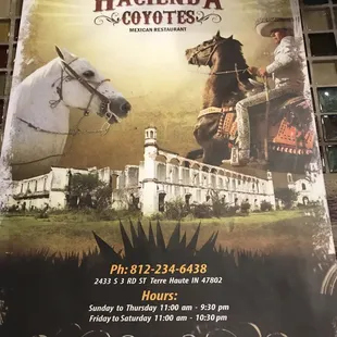 Menu as of Sept 27,2017