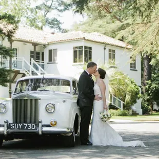 Spice up the day with a renting a vintage car for unique photos!