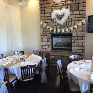 Del Lago wedding decorations