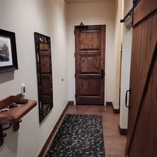 Entry to room.