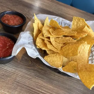 Complimentary Chips and Salsa