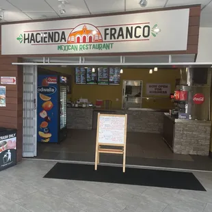 Restaurant front