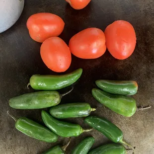 Salsa in the making