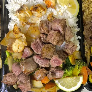 Fillet Mignon &amp; Lobster combo plate