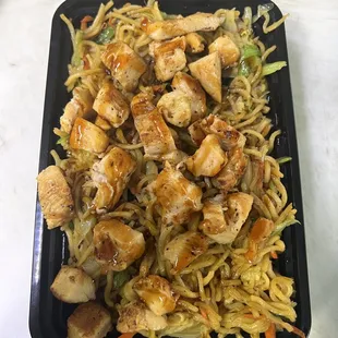 Yakisoba Chicken bowl