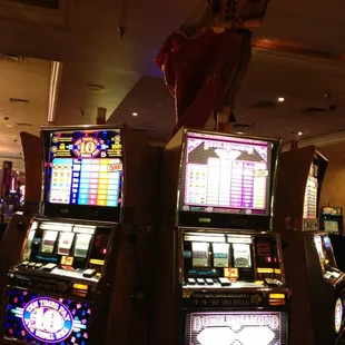 Small casino downstairs.