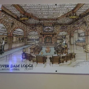 When the Hacienda becomes the Hoover Dam Lodge, it will look like a National Park inn.