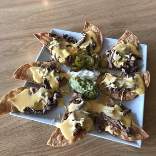 nachos, food