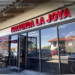 Restaurant front
