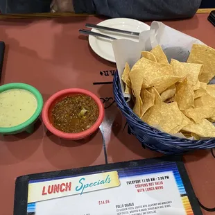 Best chips and salsa! Hands down.