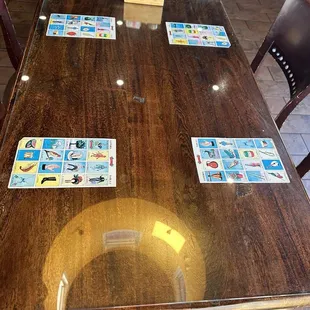 Inside the restaurant