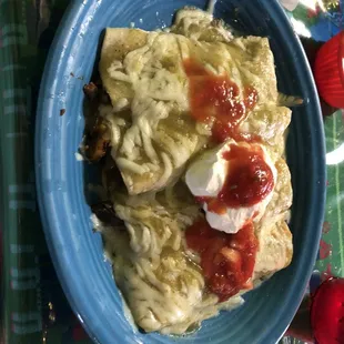 Enchiladas Verdes