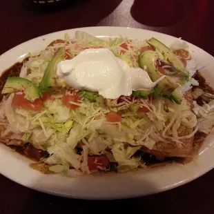 Mole Enchiladas