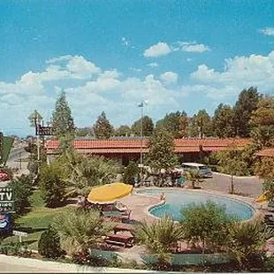 An old postcard image of the Hacienda back in the day!