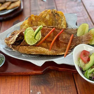 Mojarra frita