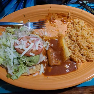 Vegetarian #1. Meant to take a pic before I started digging in but WHOOPS!