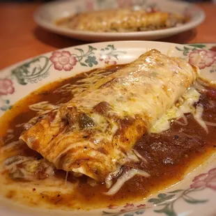 Burrito a la carta con chicken / no bueno :(