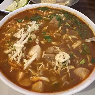 Pozole rojo