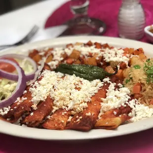 Enchiladas Mineras Rojas