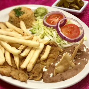 Chicken milanesa