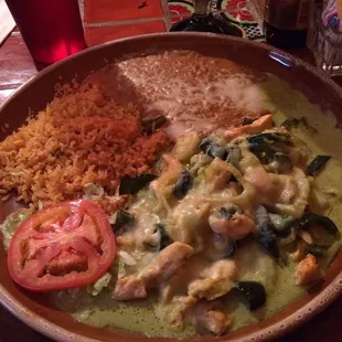 Chicken Poblano