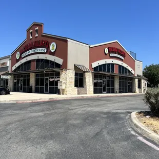 the front of the store