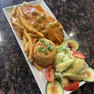 Filete al mojo de ajo