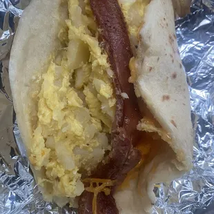 Breakfast tacos are awesome!