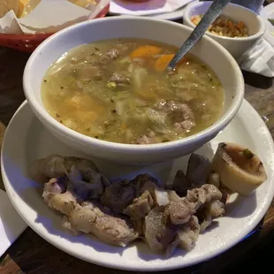 Caldo de res with only fat rather then meat